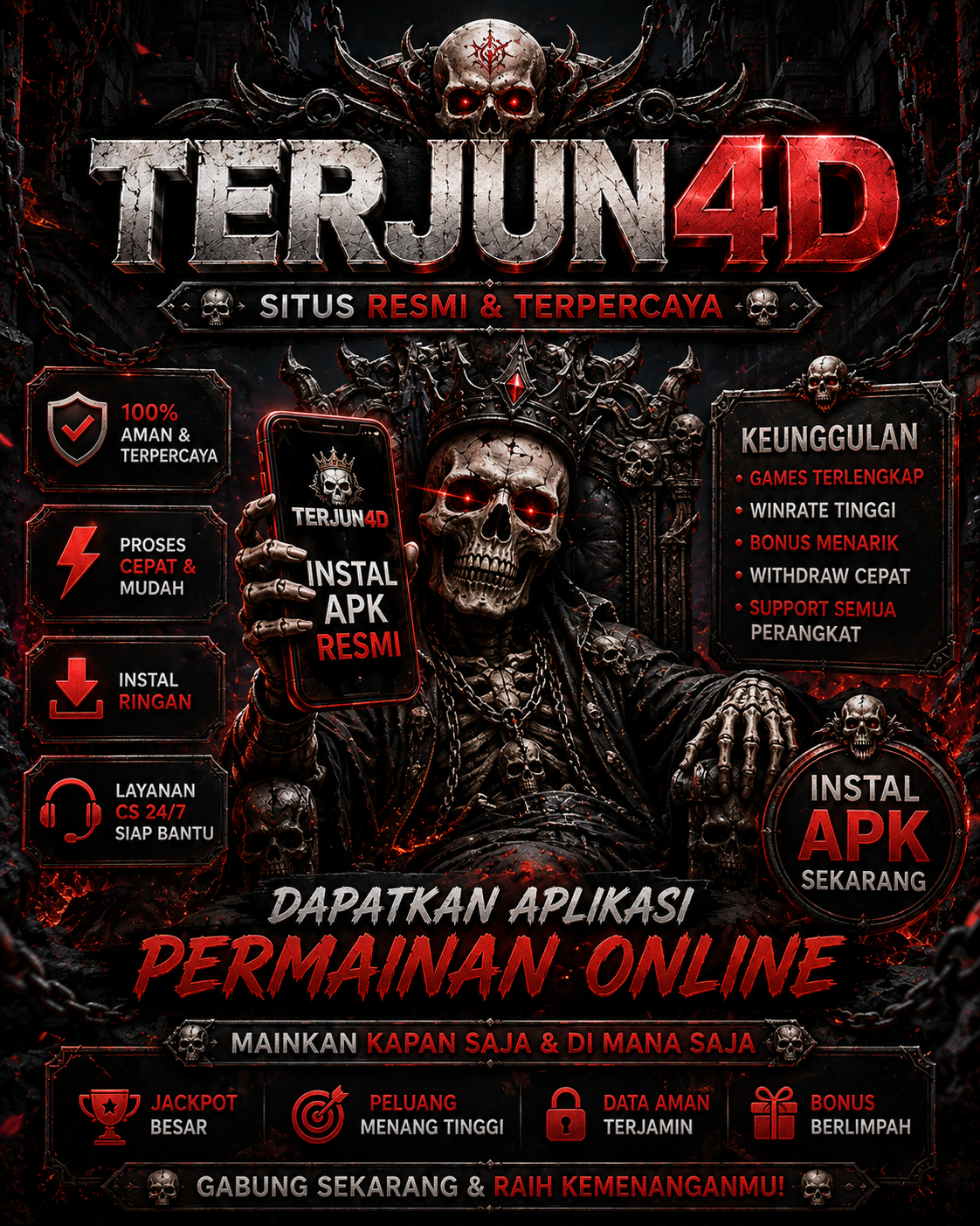Terjun4d Instal Apk Resmi - Dapatkan Aplikasi Permainan Online